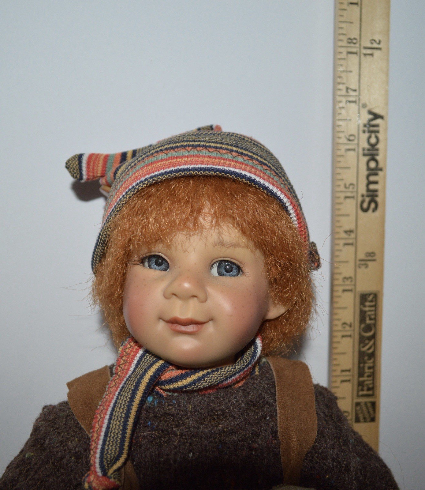 Renowned Gotz Artist Susi Eimer Designed 16’ Boy Doll Lucas 2000