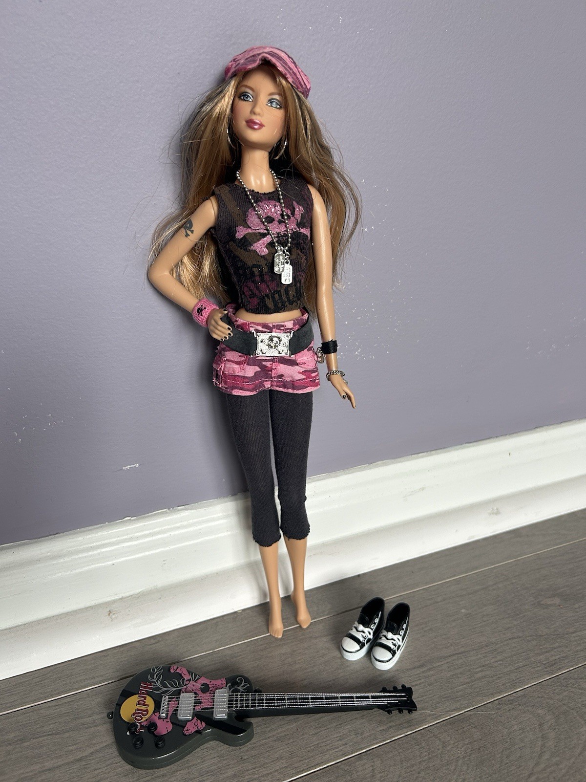 DEBOXED – 2006 Pink Label Hard Rock Cafe Barbie Doll
