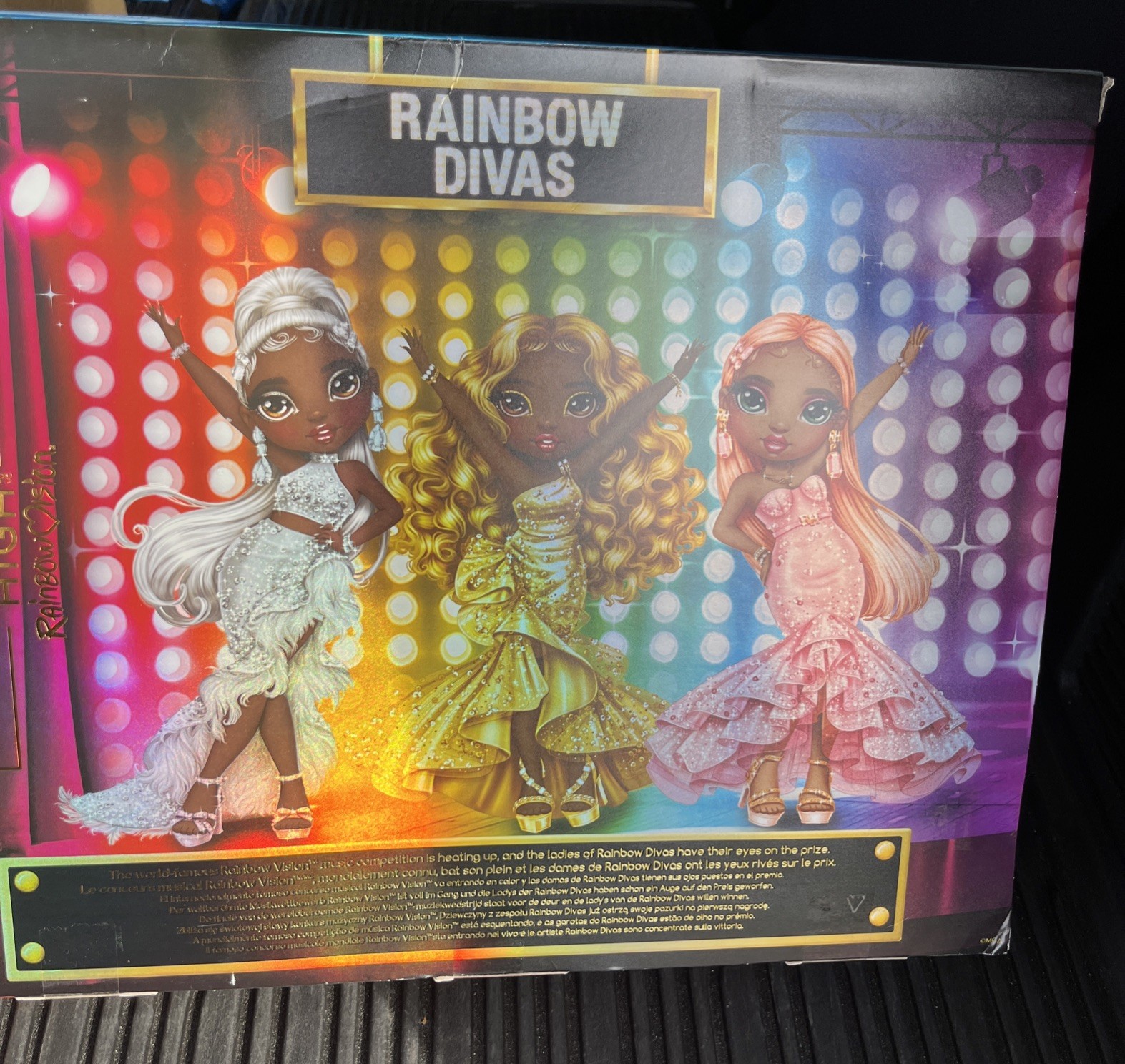 2022 Rainbow Vision Rainbow High Diva Ayesha Sterling (Silver) Fashion Doll