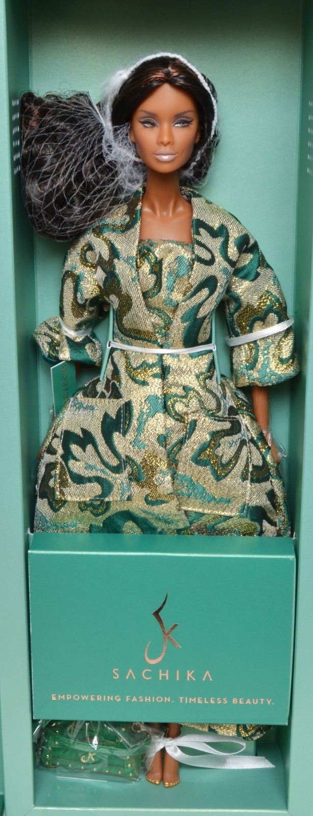 CHIC OPULENCE Nyasha Lauder 12″ Dress Doll SACHIKA X COLLECTION ACTUAL IN STOCK
