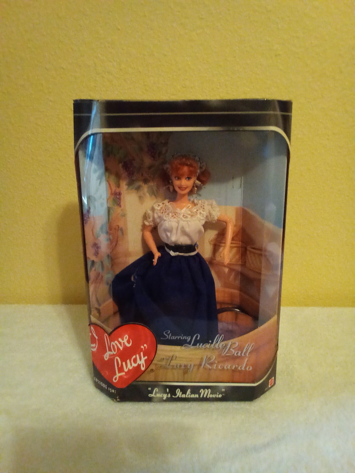 1999 Mattel “I Love Lucy” Lucy’s Italian Movie Lucy Barbie Doll #25526