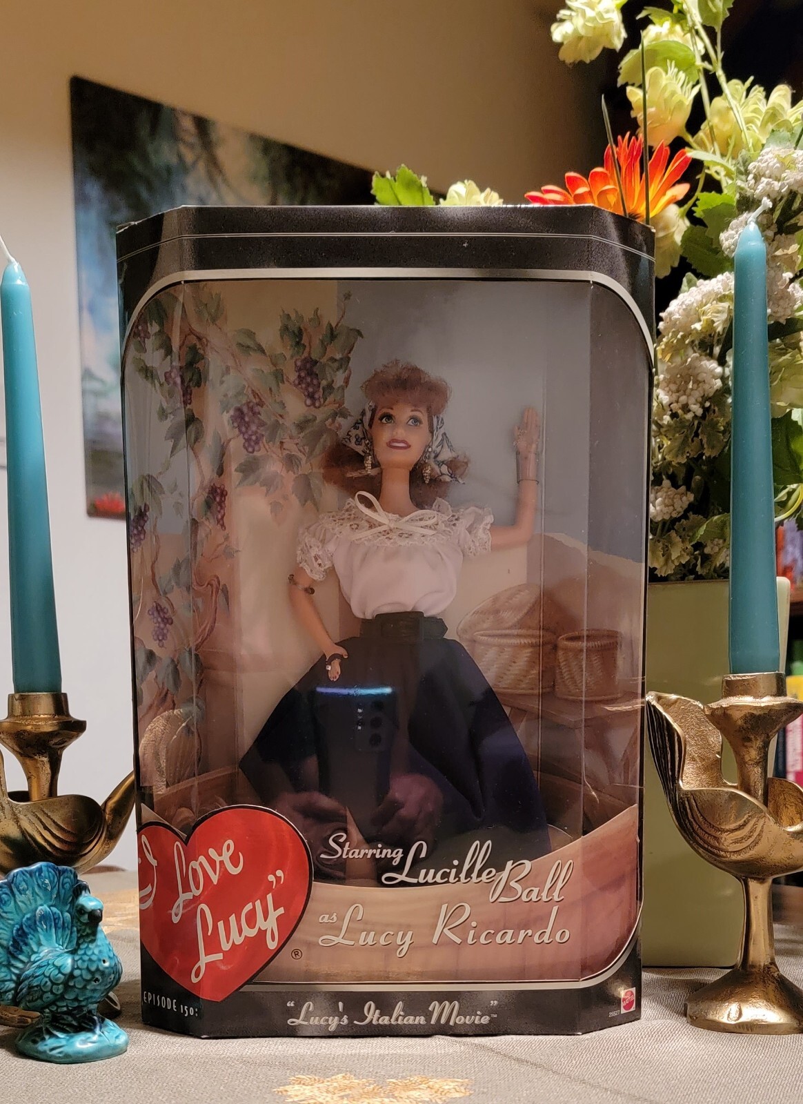 1999 Mattel Barbie I Love Lucy Episode 150 “Lucy’s Italian Movie” Doll 25527