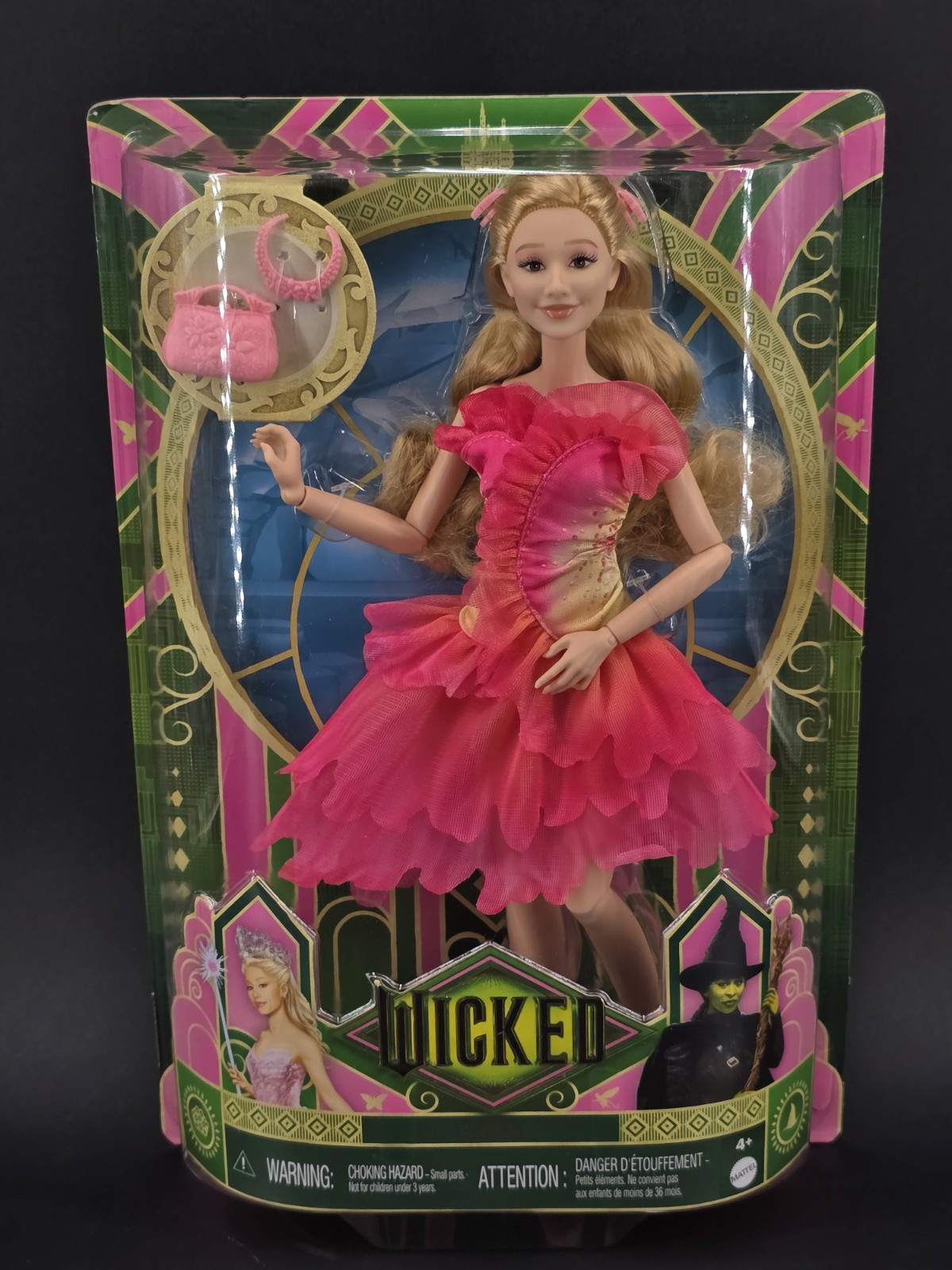 Mattel Wicked Glinda Doll Barbie MISPRINT ERROR RECALL 2024 New