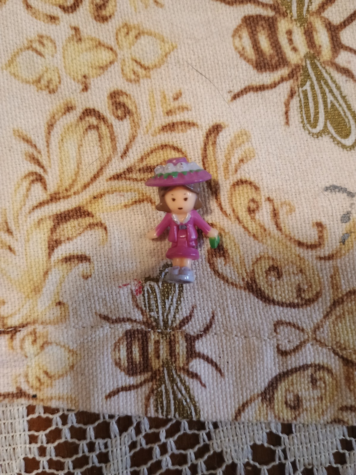 Vintage Bluebird Polly Pocket 1990 Fifi’s Parisian Apartment Doll Figure Toy