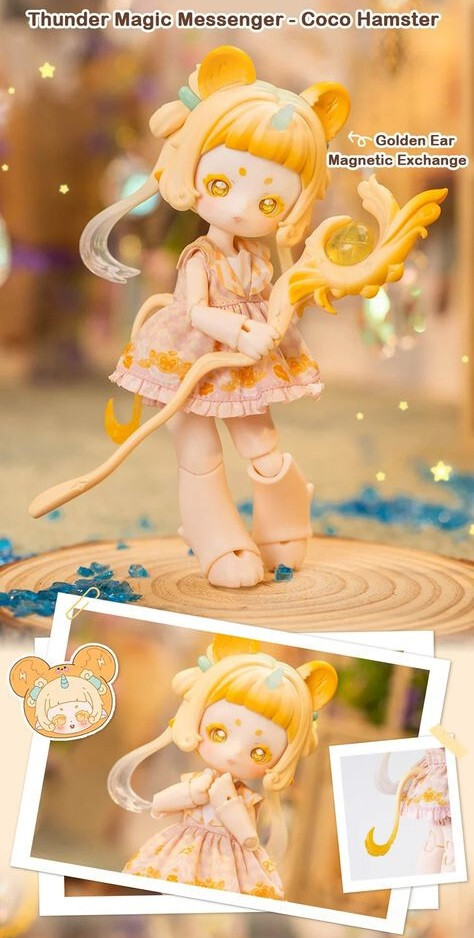 Penny’s Box Cute Beast, Coco Hamster Thunder Magic Messenger, BJD Blind Box