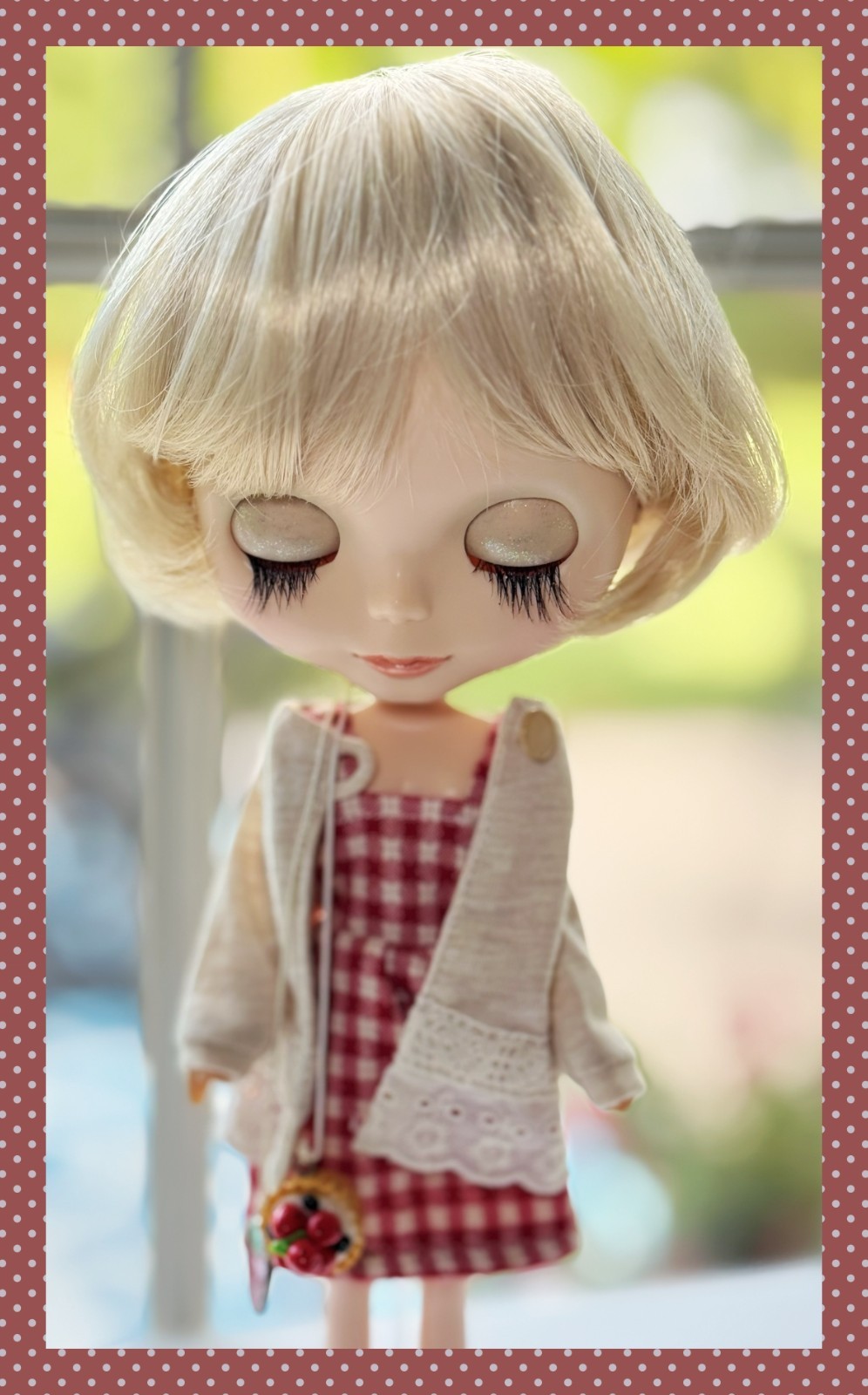 OOAK Custom Neo Blythe Fashion Doll Takara Vintage Outfit Wig USA Seller