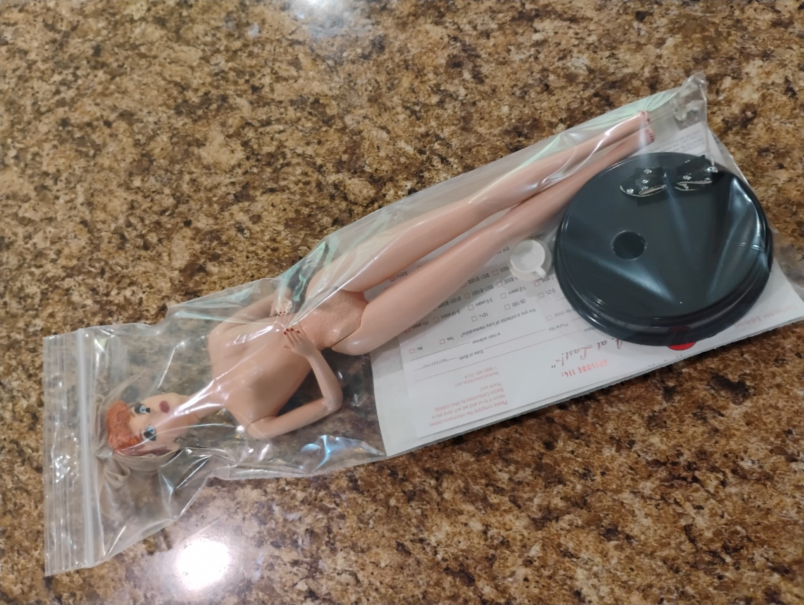 Partial – 2003 Barbie Doll: “I Love Lucy” Episode 114, “LA At Last”