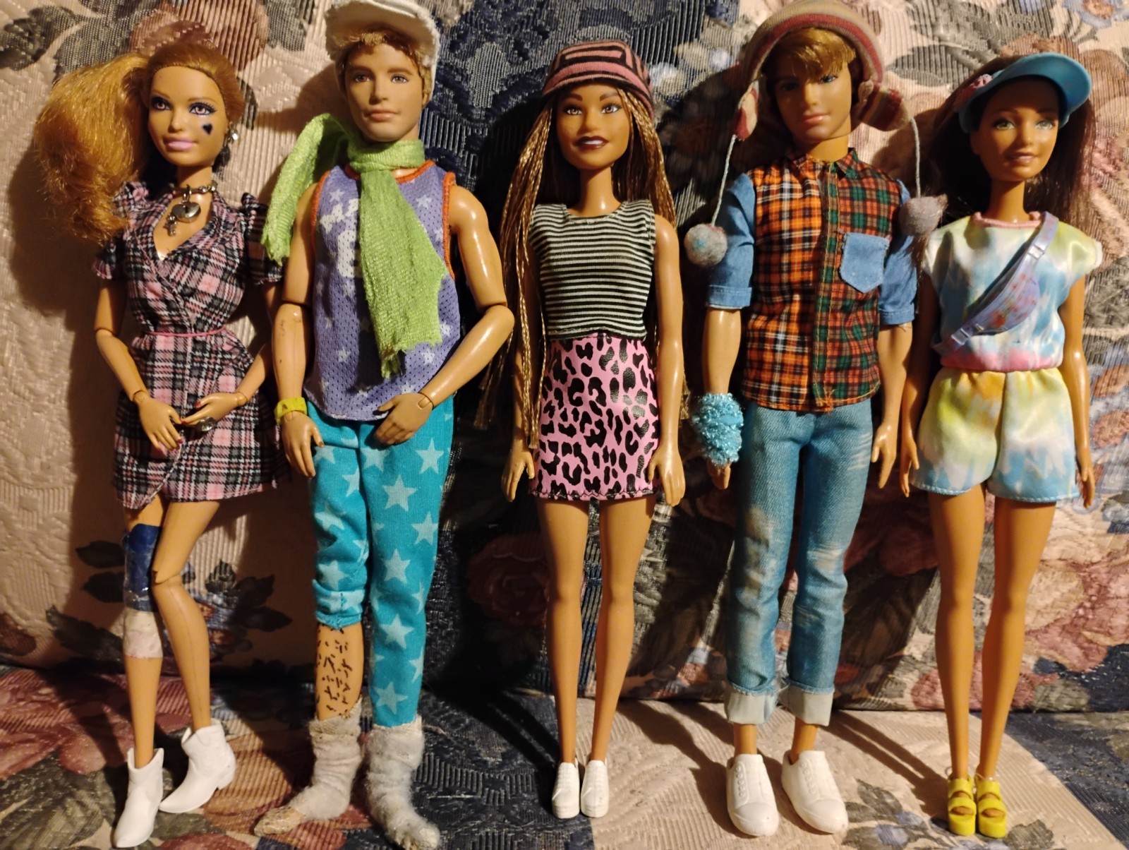 Barbie Doll Bundle of 5 fashionistas