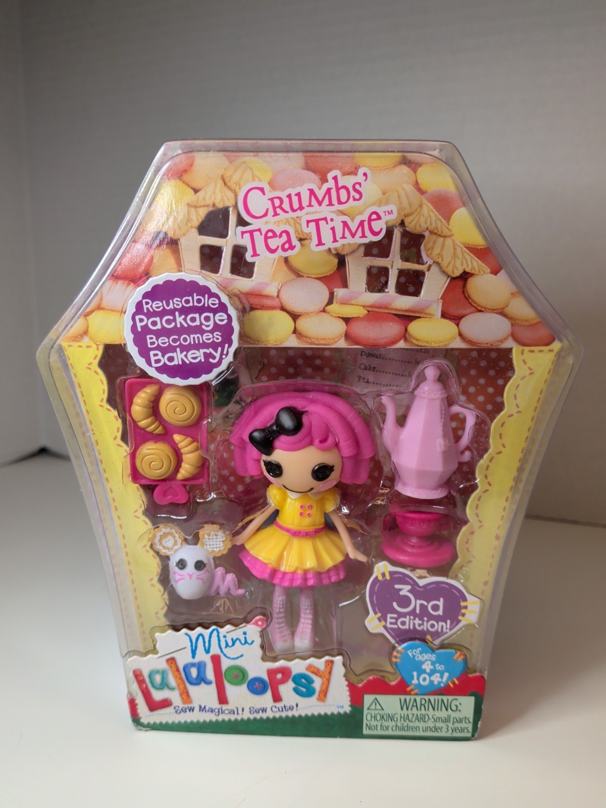 New Mini Lalaloopsy Crumbs Tea Time Doll Series 5 New NIB Set