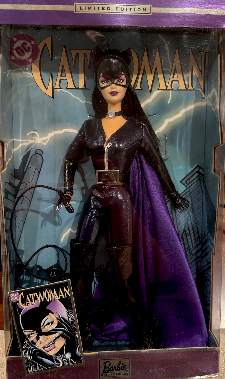 Barbie as Catwoman Limited Edition Doll DC Comics 2003 Mattel Villain Batman