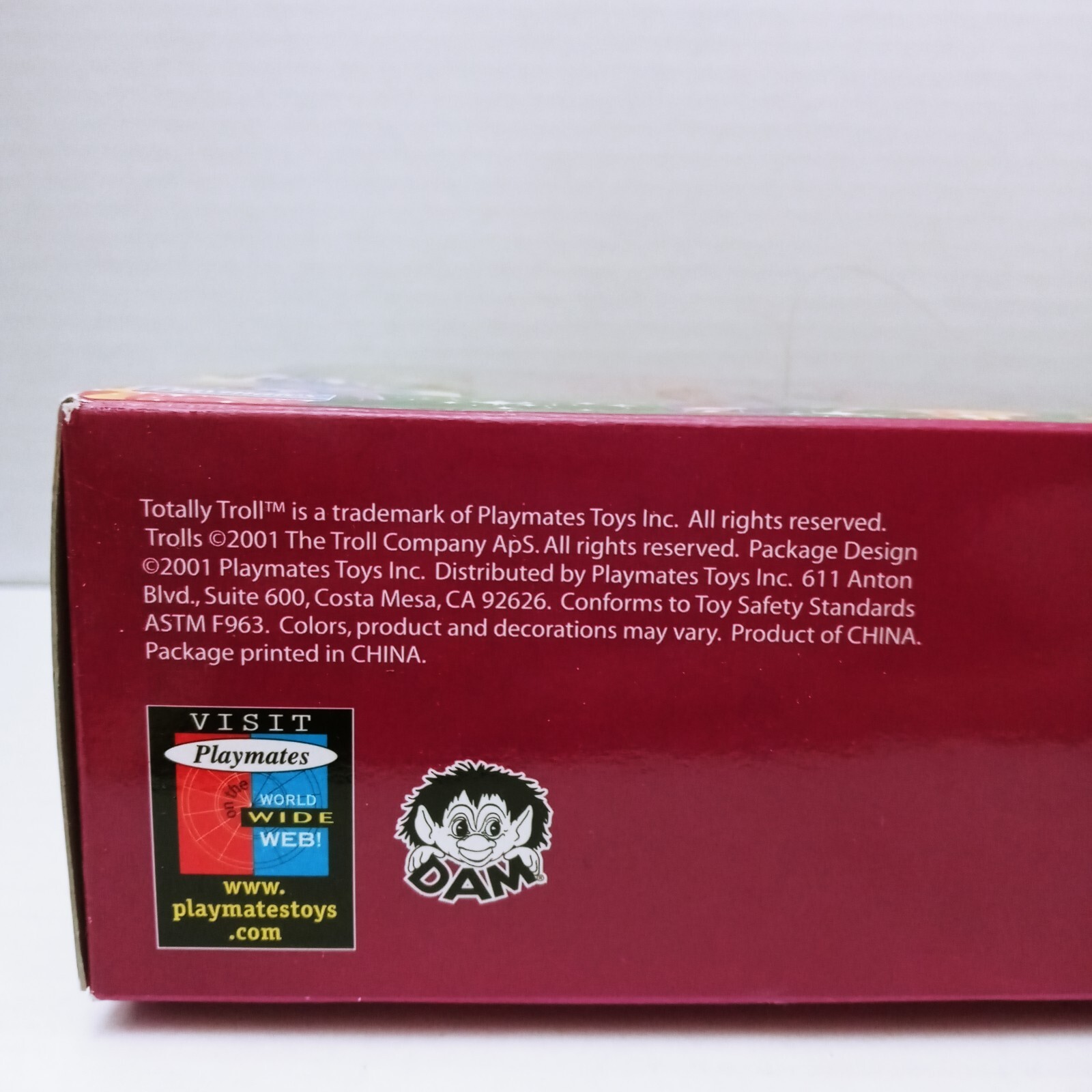 Totally Troll King Azul & Queen Ruby 2001 New in Package Vintage NOS Playmates