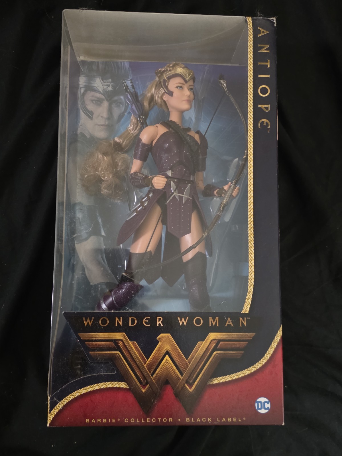 Antíope Wonder Woman Barbie Black Label Collector New In Box