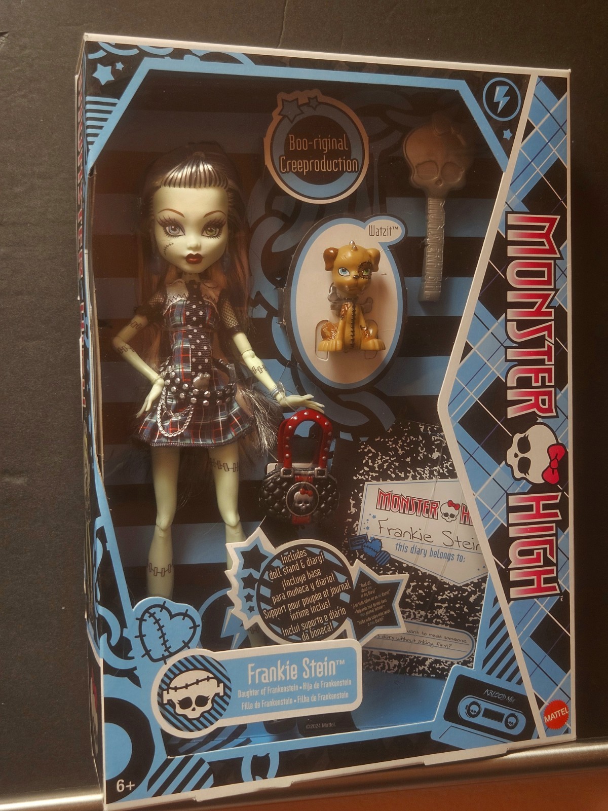 Mattel Monster High Boo-riginal Creeproduction Frankie Stein Doll 2024 LAST ONE.