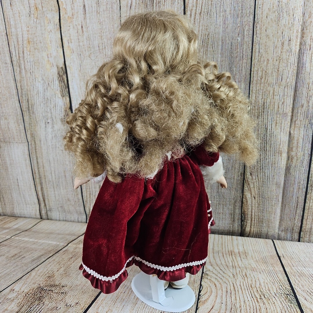Porcelain Doll With Stand