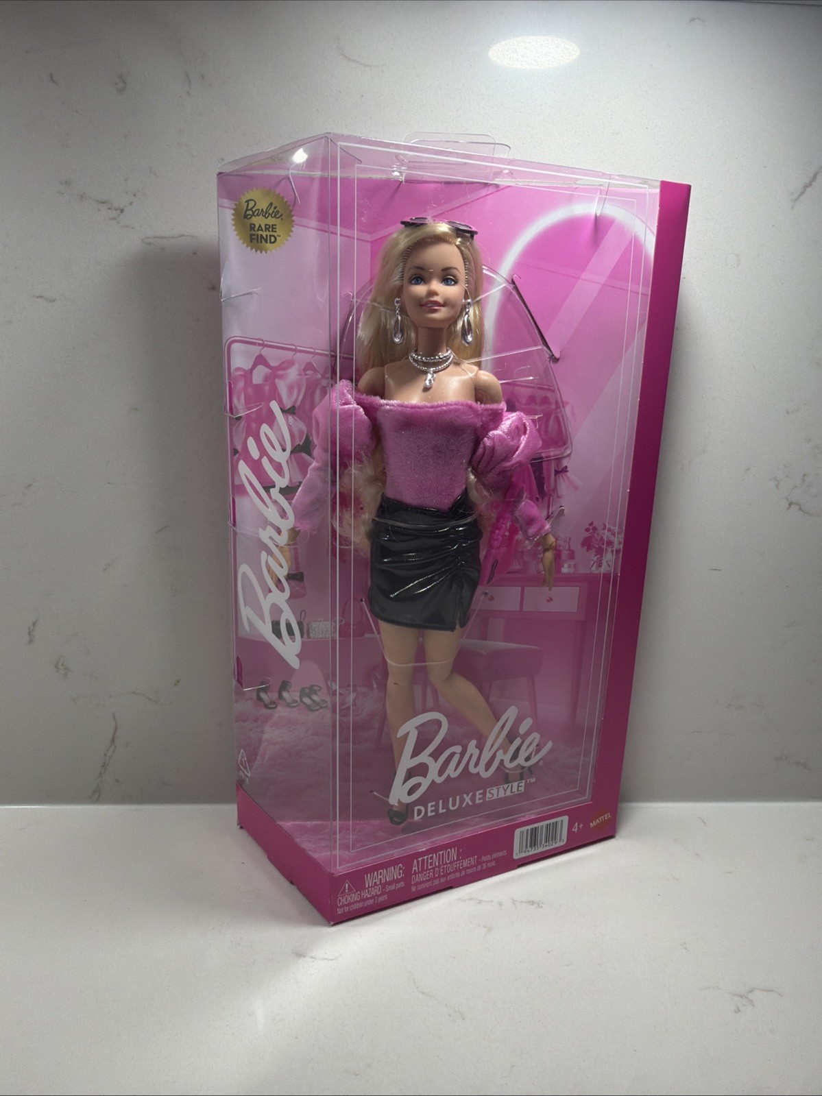Barbie Rare Find Super Star Sculpt Deluxe Style Doll JJN78