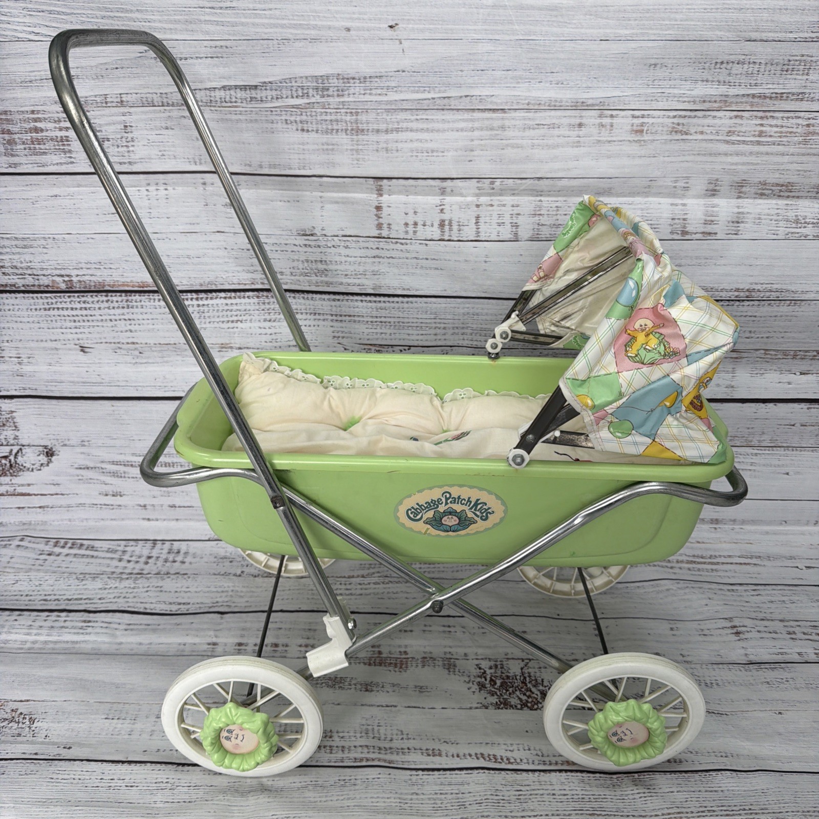 Vintage COLECO 1983 Cabbage Patch Doll Kids Stroller Carrier 3 in 1 Pram *READ*