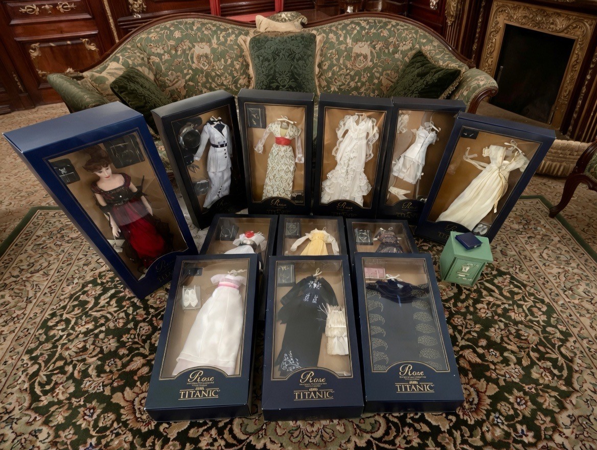 New Franklin Mint Titanic Doll COMPLETE Collection; VINTAGE/RARE ?