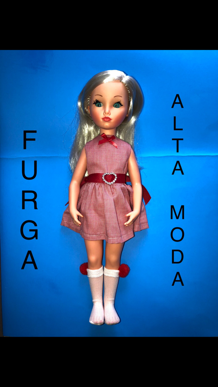 Furga Alta Moda doll Sylvie platinum hair
