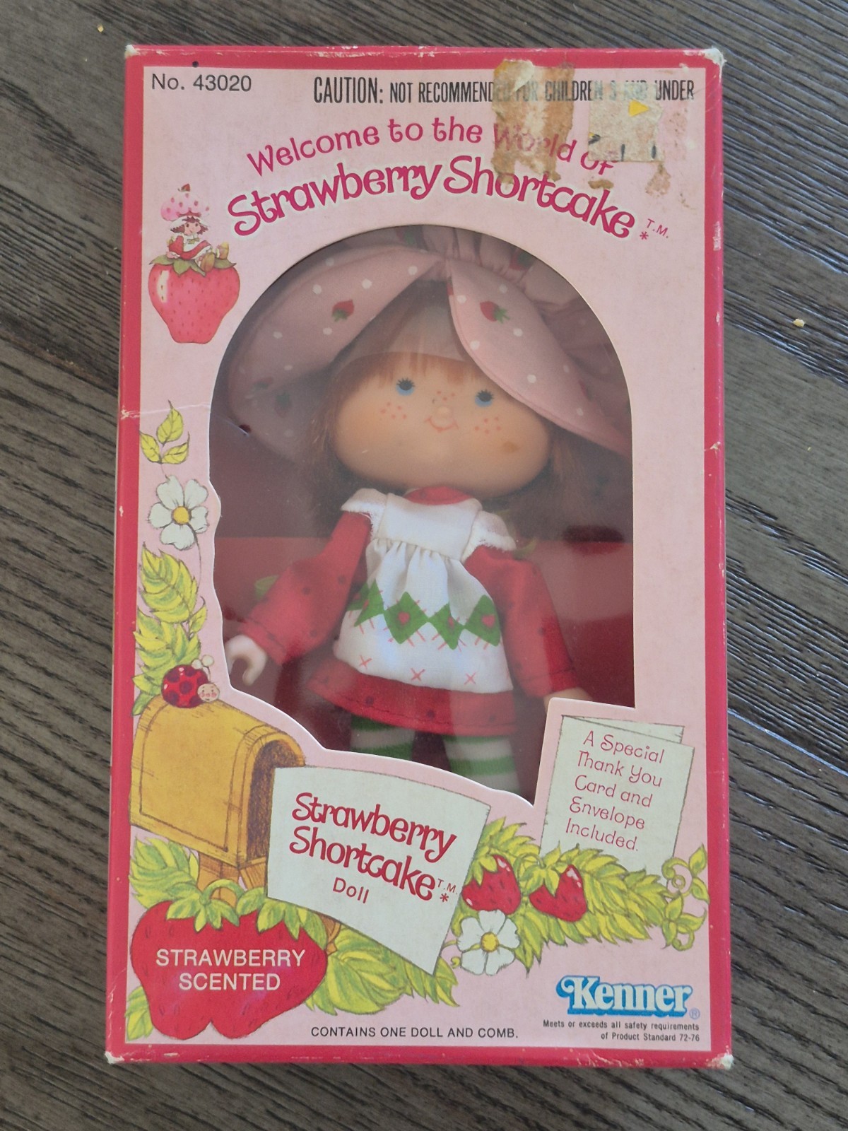 Vintage NOS Kenner 1980 Strawberry Shortcake Doll Original Sealed No 43020