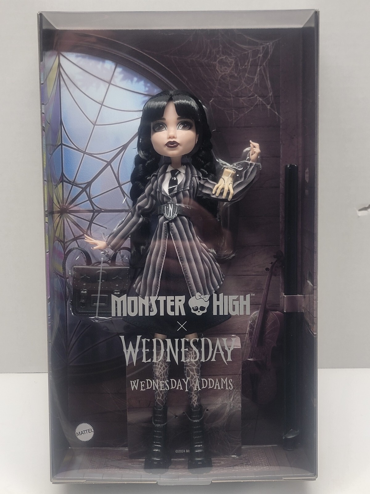 MONSTER HIGH X WEDNESDAY ADDAMS NETFLIX New In Box, Sealed, Collectable