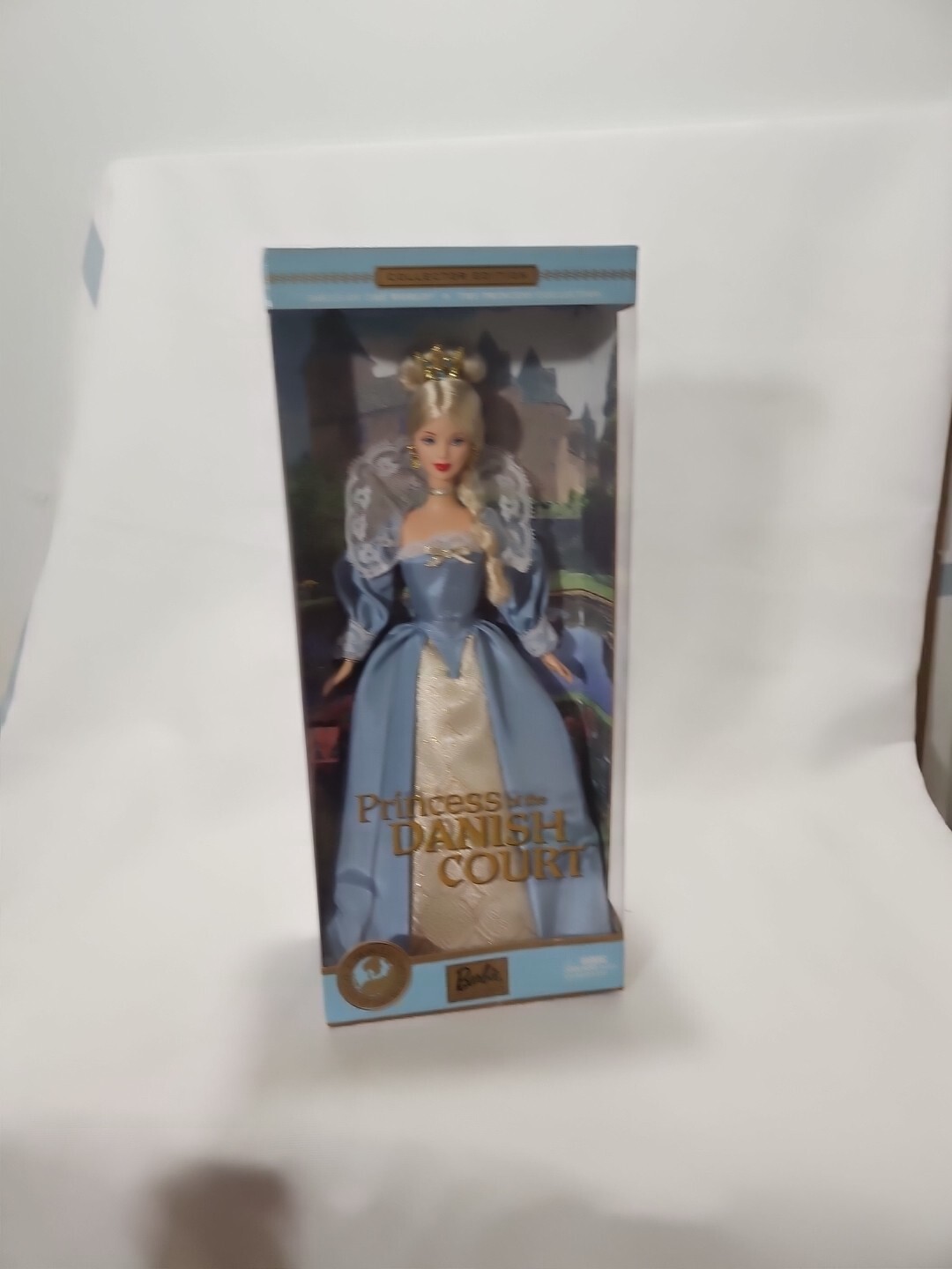 Dolls of the World Princess of the Danish Court Barbie Doll 2002 Mattel 56216