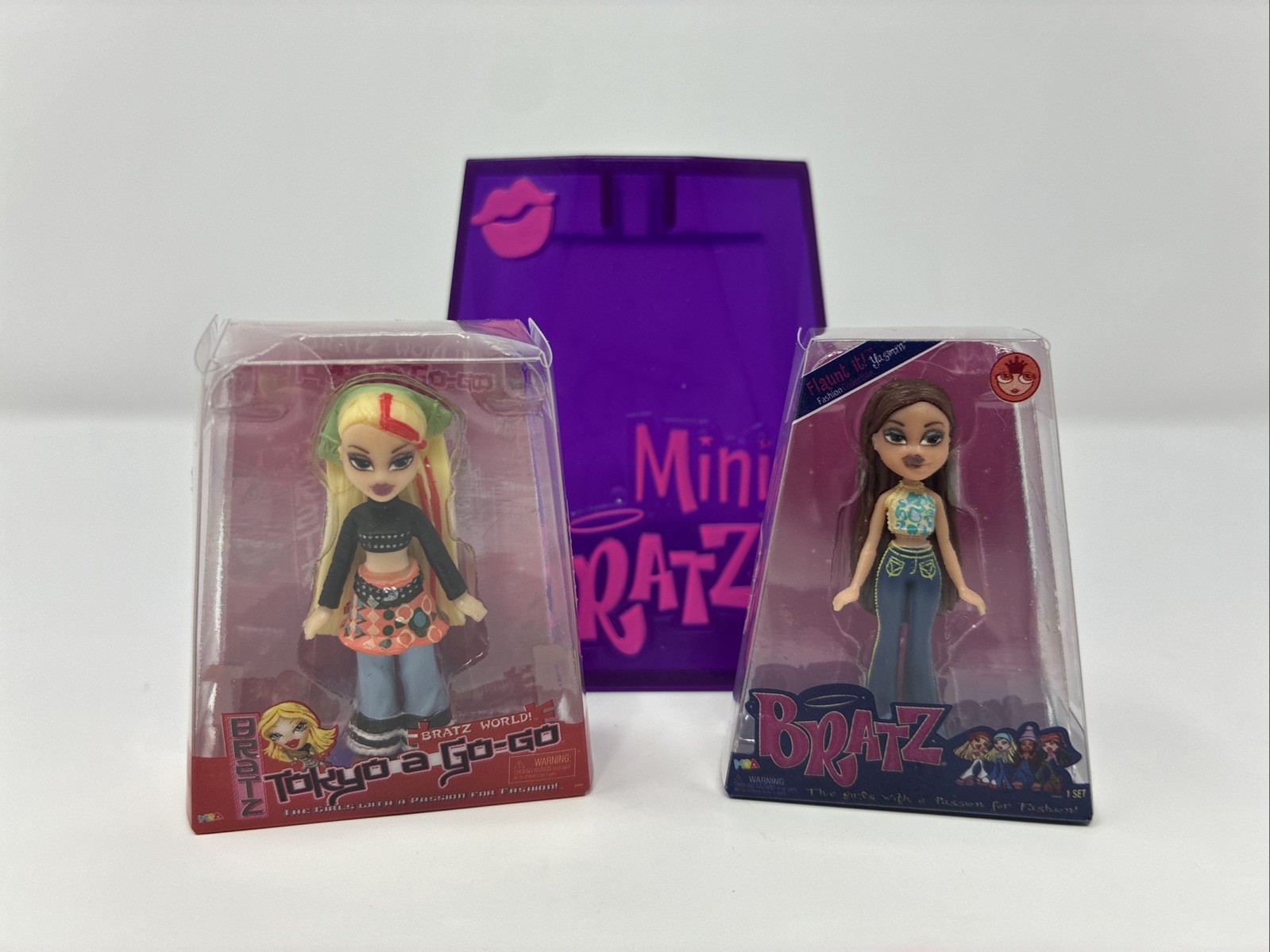 Mini Bratz Doll Tokyo A Go-Go and Flaunt It Series Lot