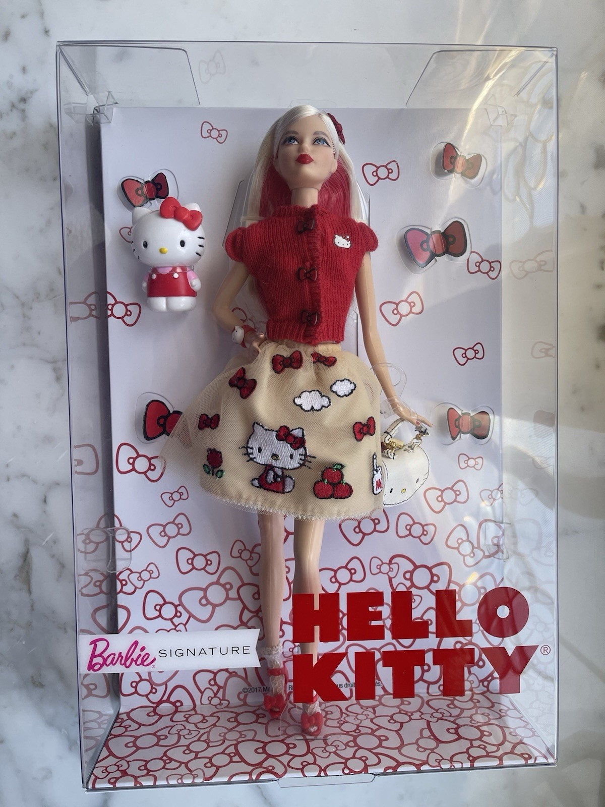 2017 Hello Kitty Barbie Dressed Doll NRFB