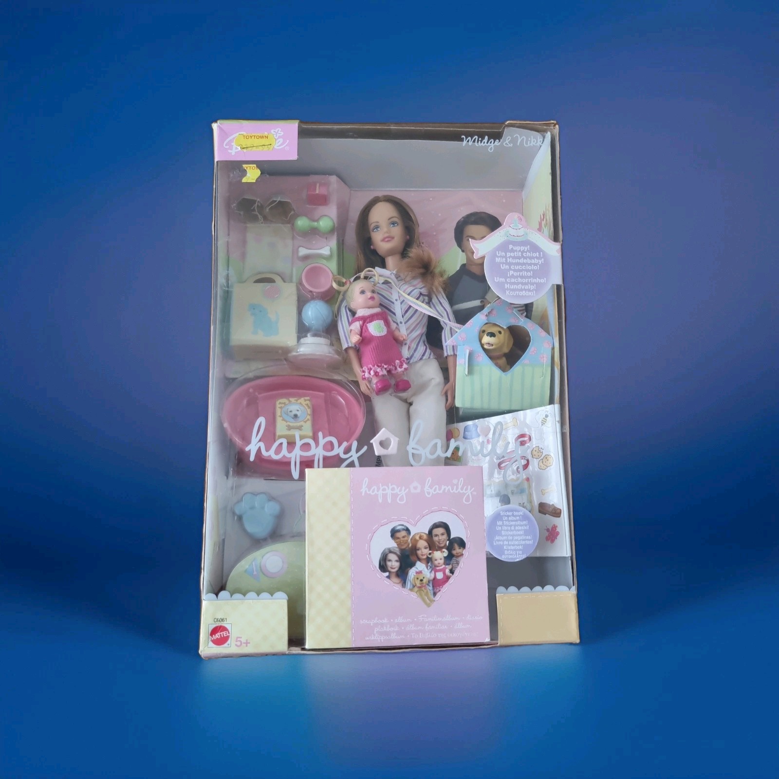 2003 Barbie Happy Family Midge and Nikki & Mattel C6061