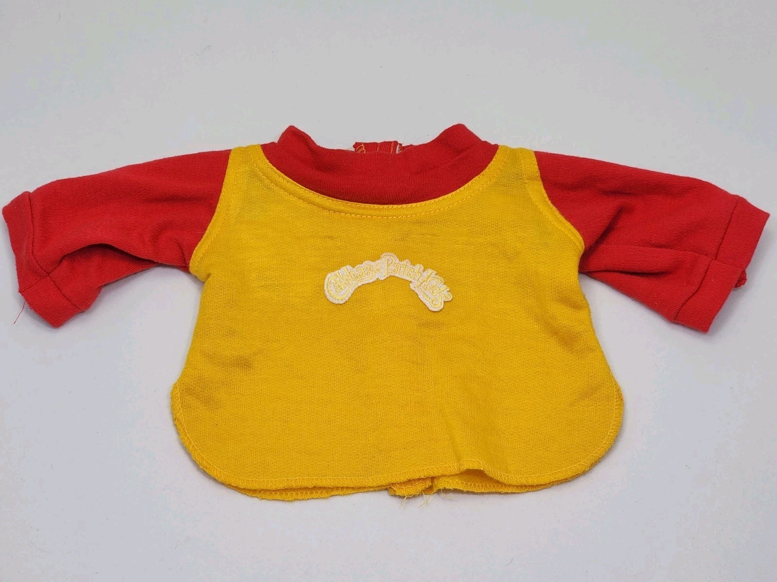 Vintage CPK Red Yellow Long Sleeve Shirt Multi-Coloured Jogging Suit 1985 Coleco