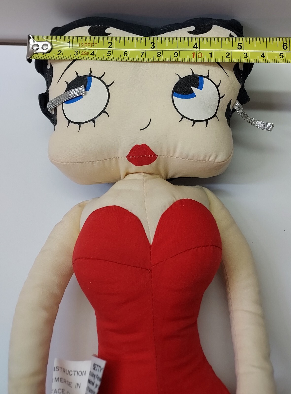 Vtg 1983 King Feature Syndicate Determined Productions 18″ Betty Boop Doll