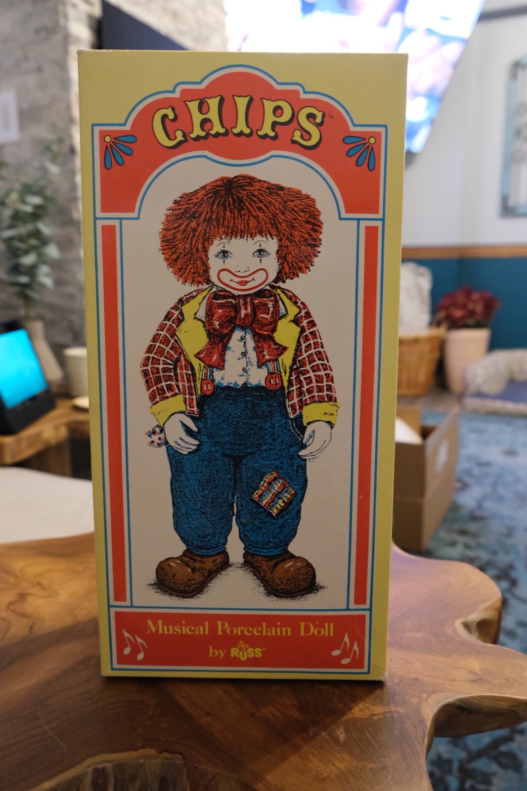 CHIPS Musical Porcelain doll – Original Box w Tags.