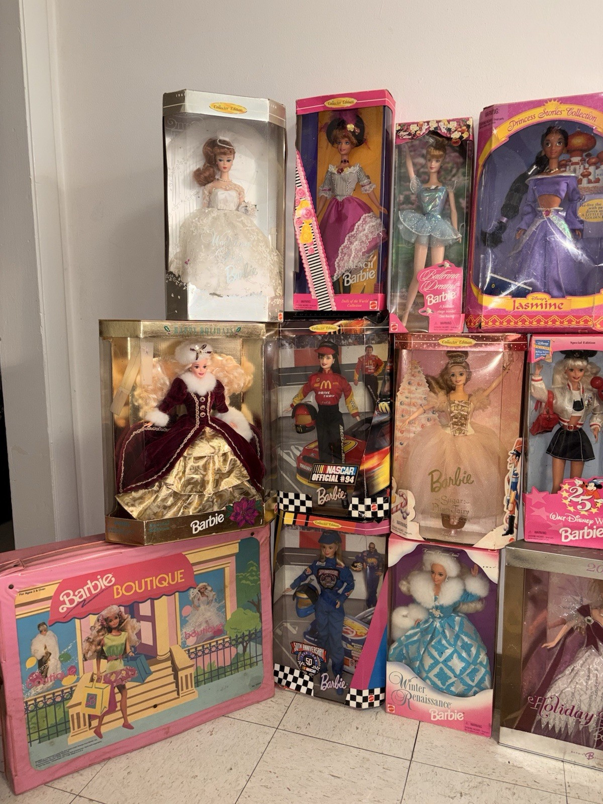 Vintage And Rare Barbie Dolls Still In Boxes