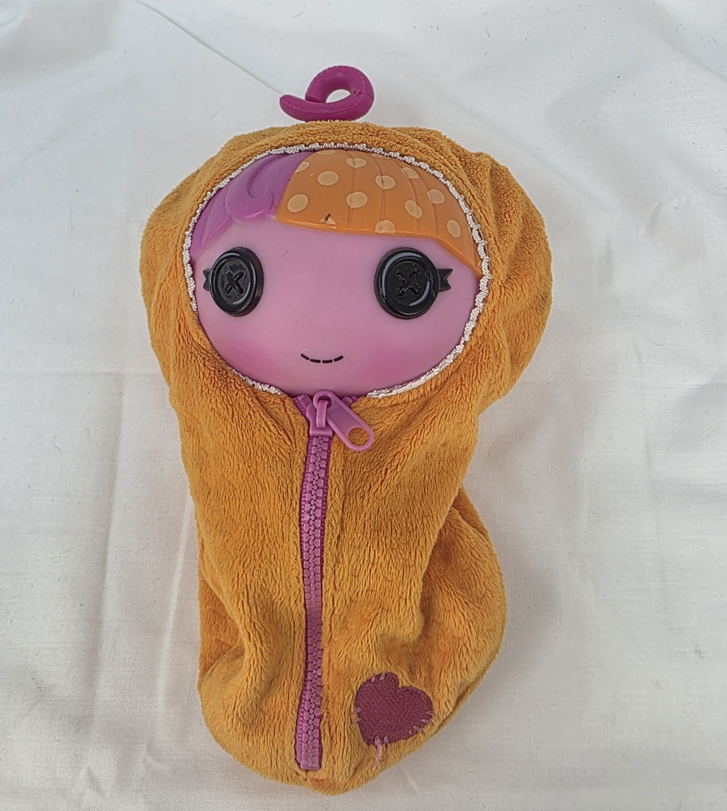 Lalaloopsy Littles Lala Oopsie Baby Doll Orange Pink Fairy Butterfly Tulip Sack