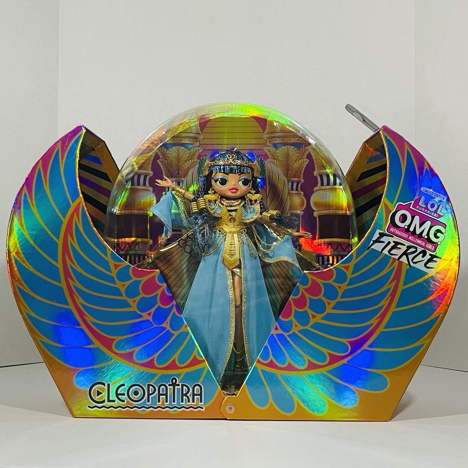 New L.O.L. Surprise O.M.G. Fierce Limited Edition Collector Cleopatra 11in Doll