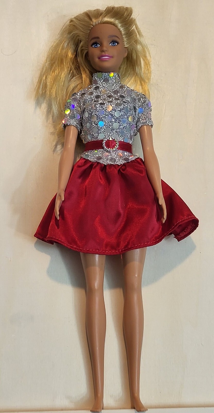 XXXOOO Barbie Doll Valentine’s Day 1999 Red Dress On 2015 Fashionista C310G