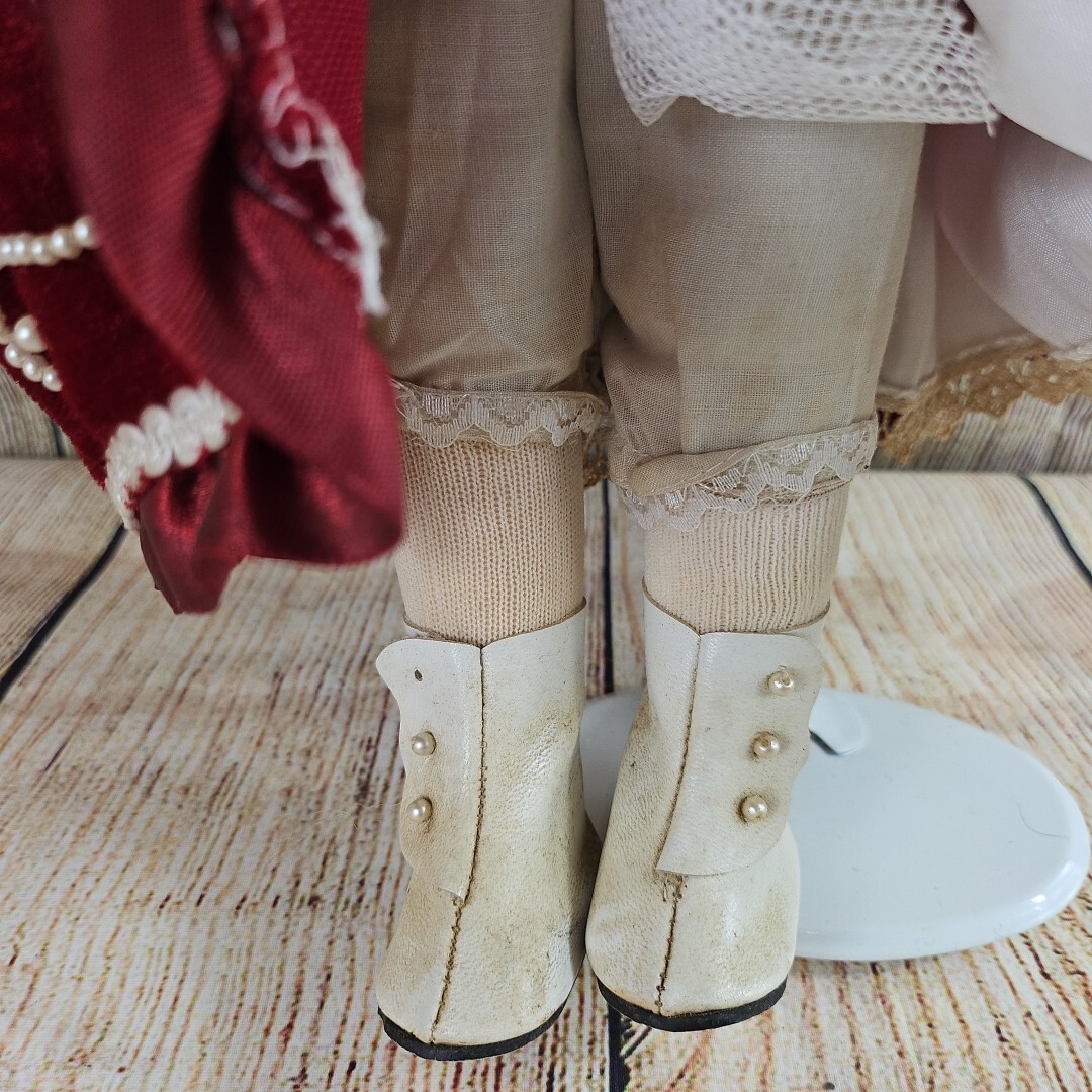 Porcelain Doll With Stand