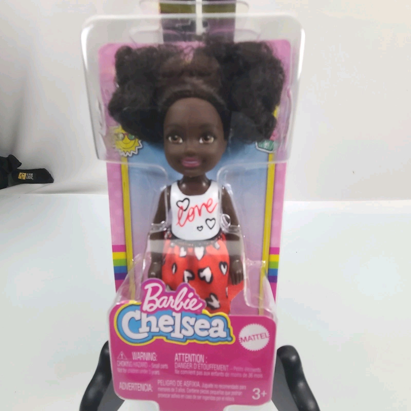 Barbie Chelsea Doll With Black Curly Hair NIB!