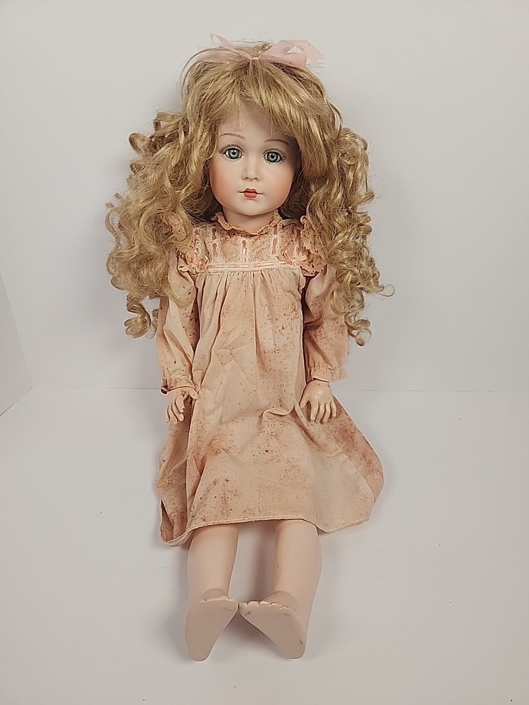 Vintage 20″ K*R 117 Doll Artist Reproduction Simon Halbig Bisque Ruth 1988