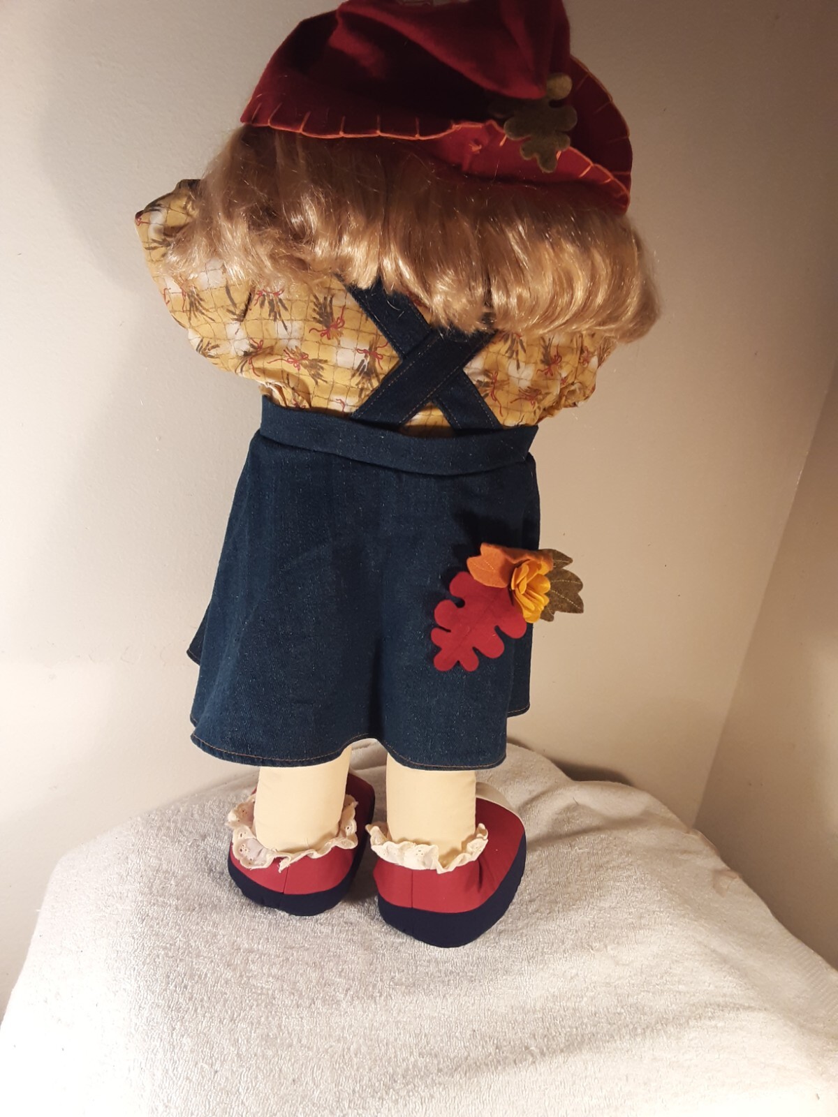 Hide & Seek Vintage Country Homemade Doll 28