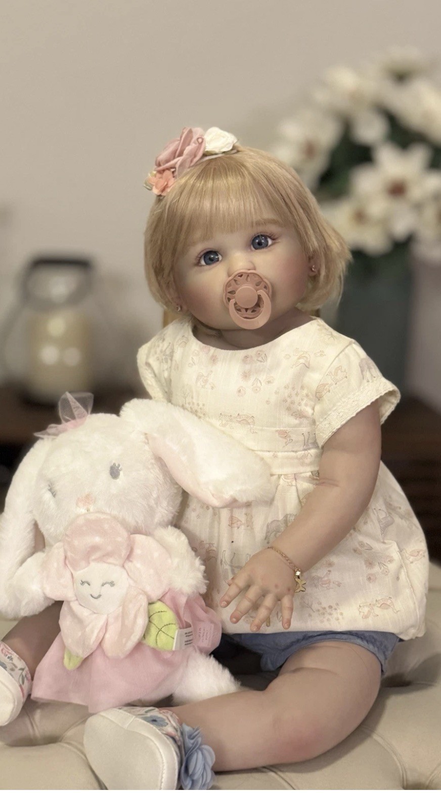 EMMELINE REBORN DOLL, 28” Authentic By Ping Lau With COA For Irreversible, Inc
