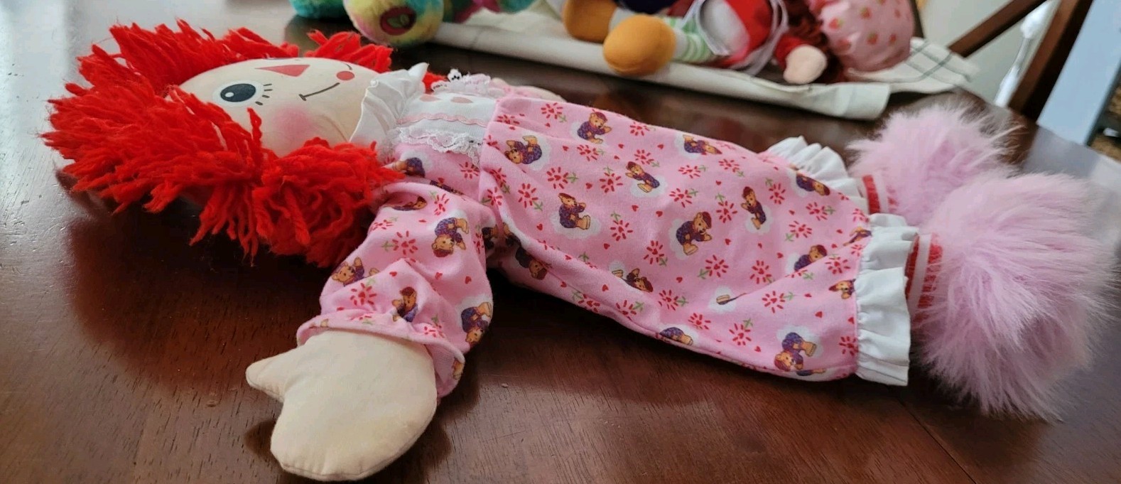 Raggedy Ann Bedtime Stuffed Cloth Doll, 17 In.