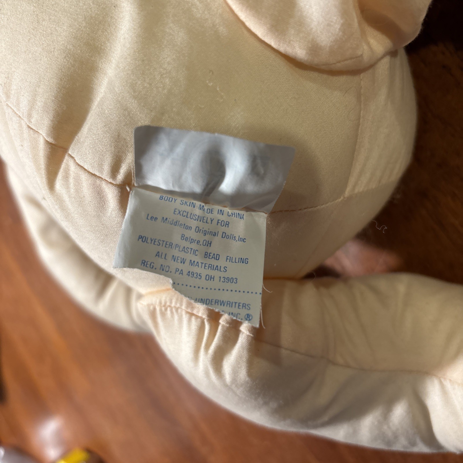 Lee Middleton Original 1992 Soft Vinyl 193/2000 Weighted Doll Brown Hair & Eyes