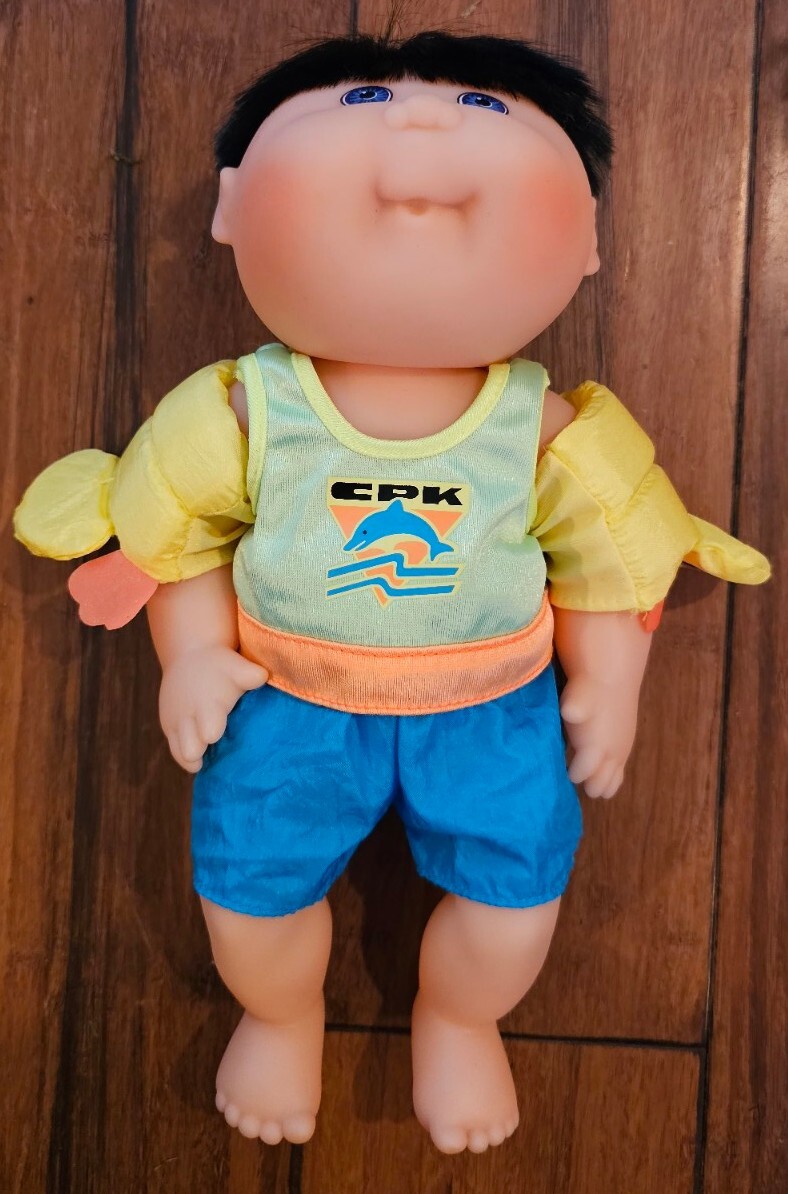 Cabbage Patch Kids Fun Bubble Baby Mattel 1995 Boy And Girl