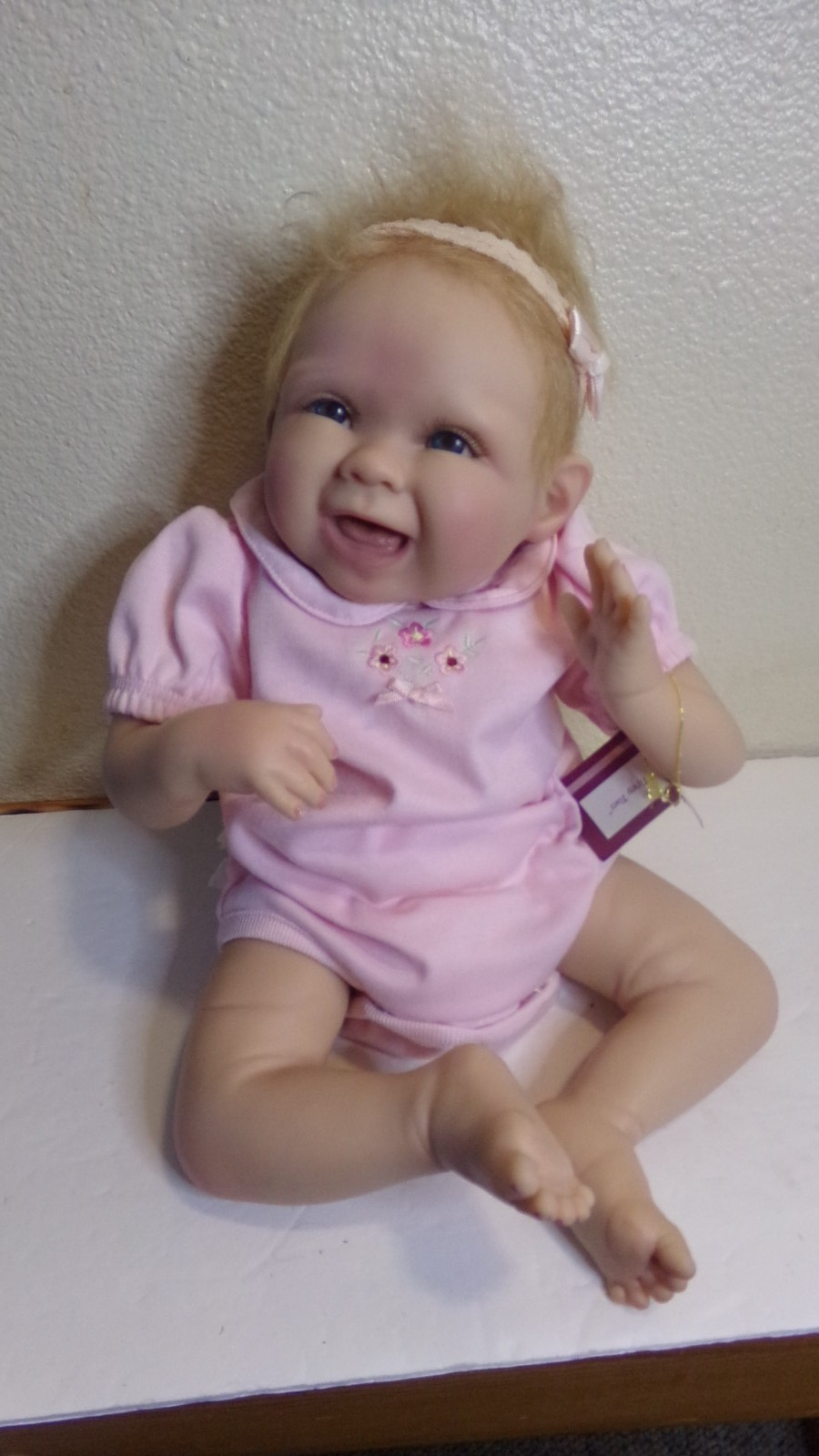 ADG ASHTON DRAKE BONNIE CHYLE REBORN BABY DOLL LIFE LIKE SILICONE 18” 2.5lbs
