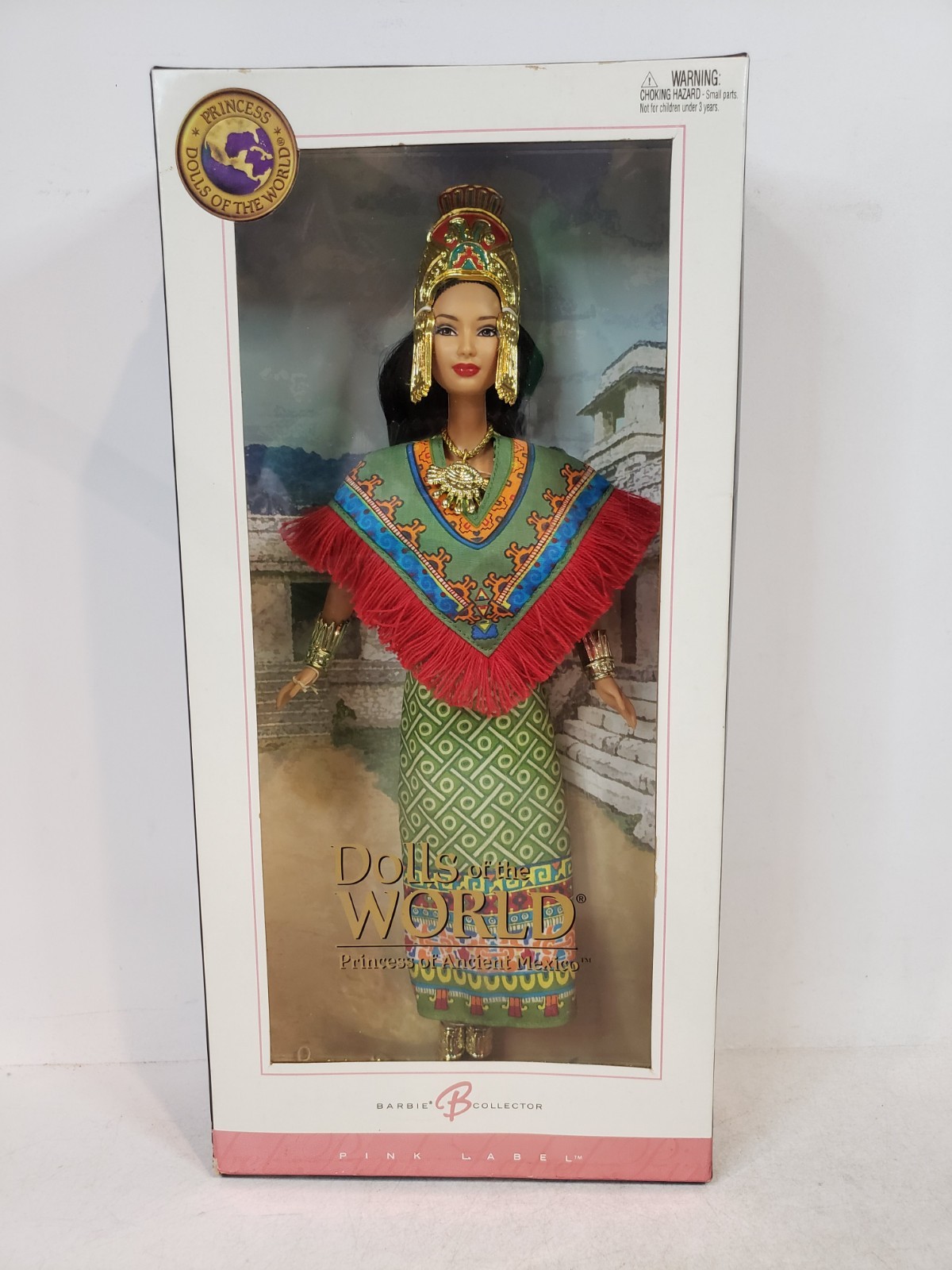 PRINCESS OF ANCIENT MEXICO BARBIE DOLL DOTW DOLLS OF THE WORLD 2004 MATTEL C2203