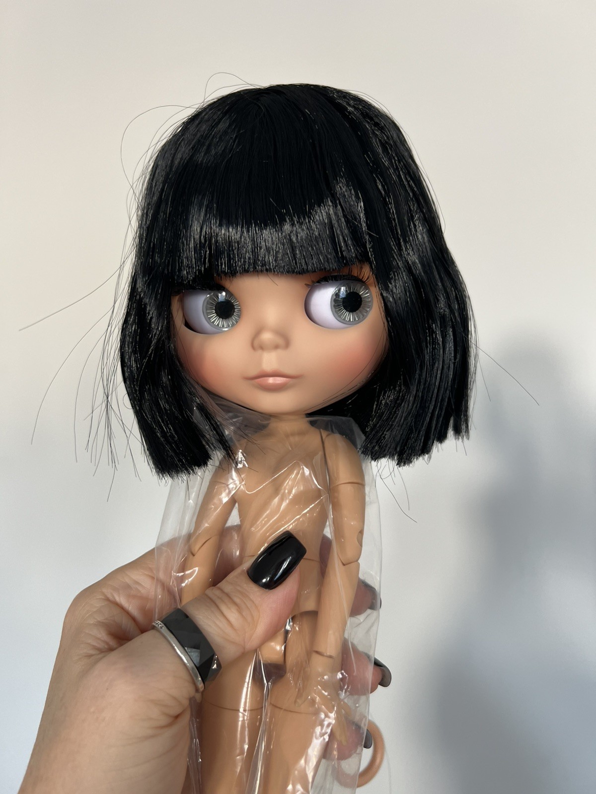 Blythe TBL doll. Neo body. Tan skin, matte face. Height 30 cm