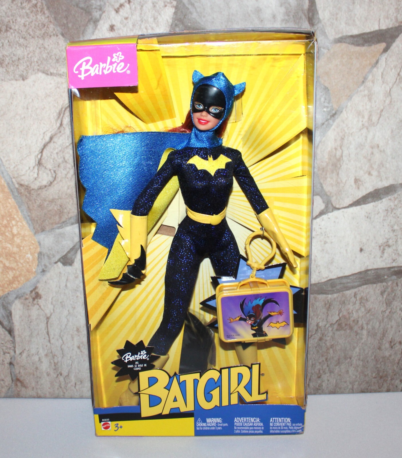 Mattel Barbie As Batgirl Bat Girl Doll 2003 DC Comics H5