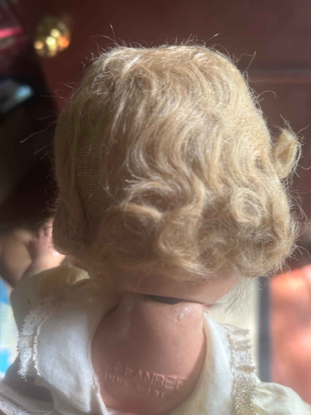 Effanbee Anne Shirley 20” Composition or Hard Plastic Doll 1940s or 1950s