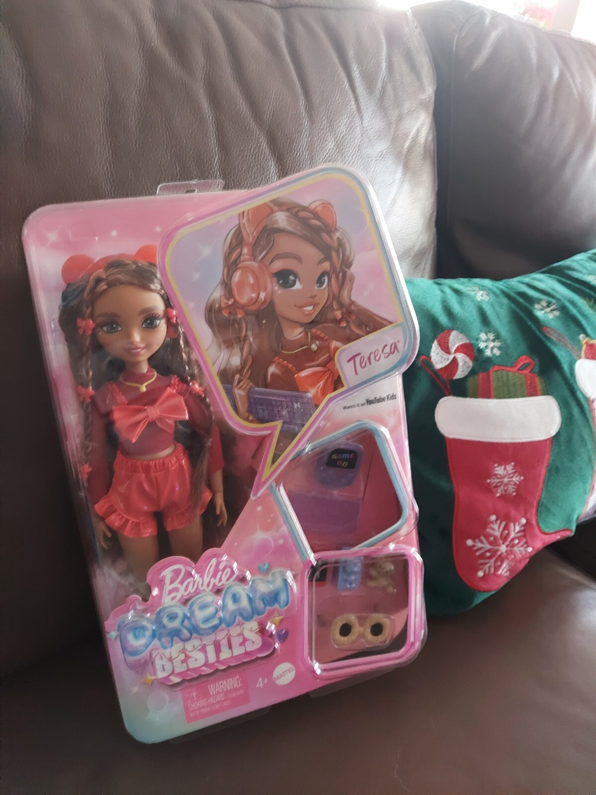 Barbie Dream Besties Teresa Fashion Doll With Video Game Themed Accessories