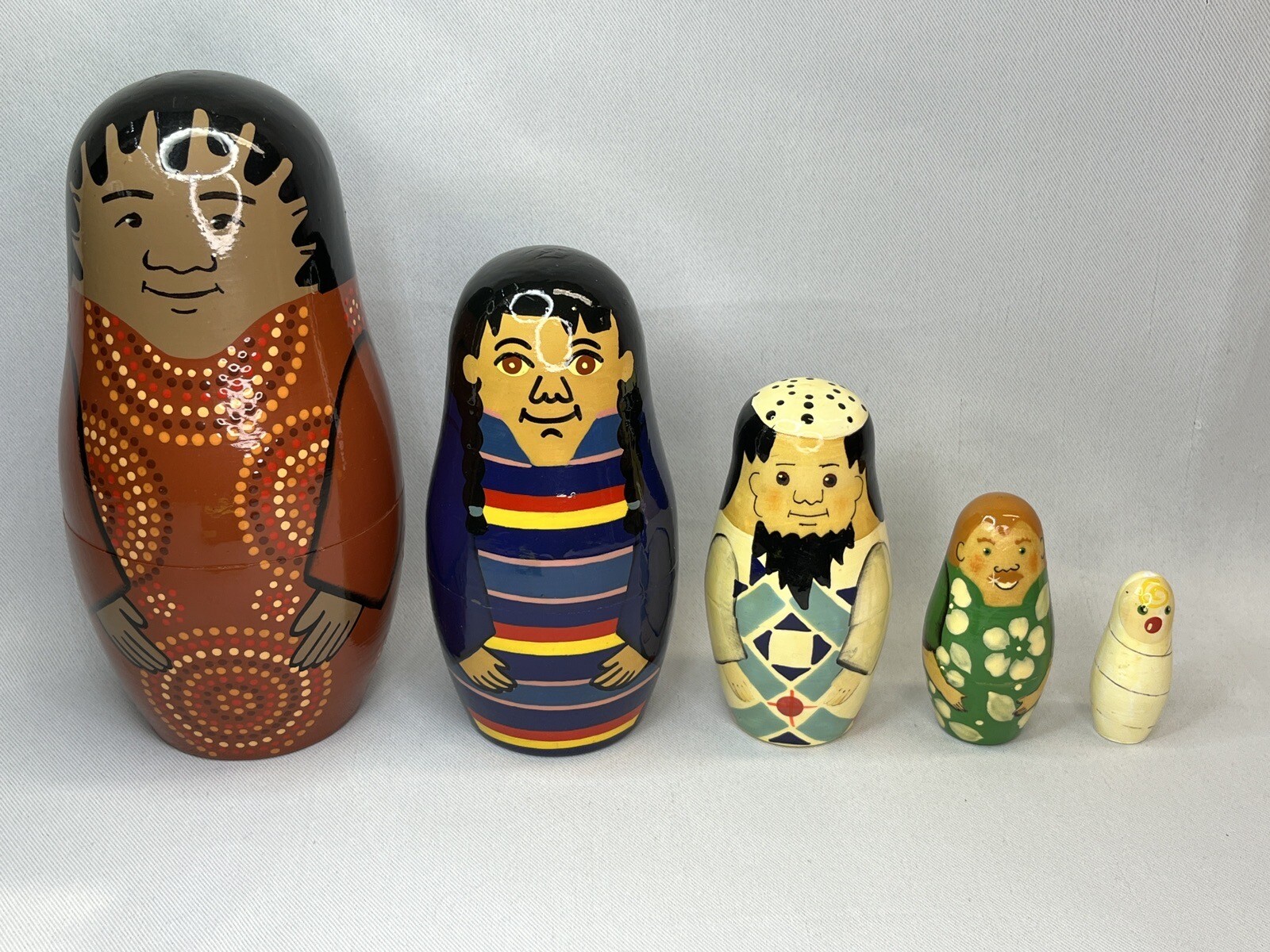Vintage Nesting Dolls Cultures From Around The World